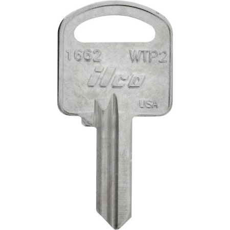 Hillman HILLMAN Traditional Key House/Office Key Blank 1662 TP2 Double For Yale Locks 86763